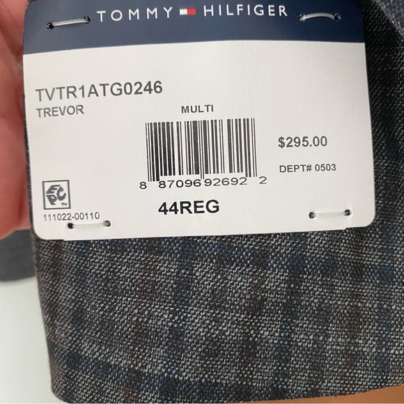 NWT Tommy Hilfiger Men's Modern-Fit THFlex Stretch Check Sport Coat - Picture 3 of 11
